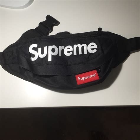 supreme lv fanny pack black|supreme fanny pack cost.